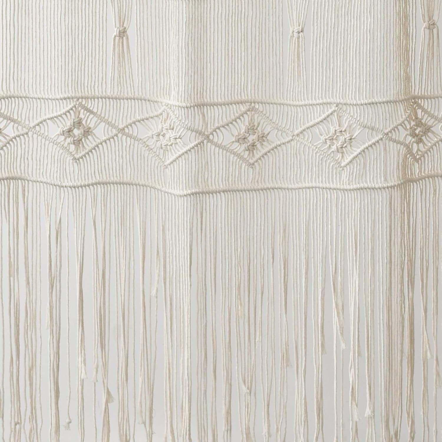 Macrame Curtain Handmade Woven Curtains, Door & Window Drapes,Divider Room Doorw