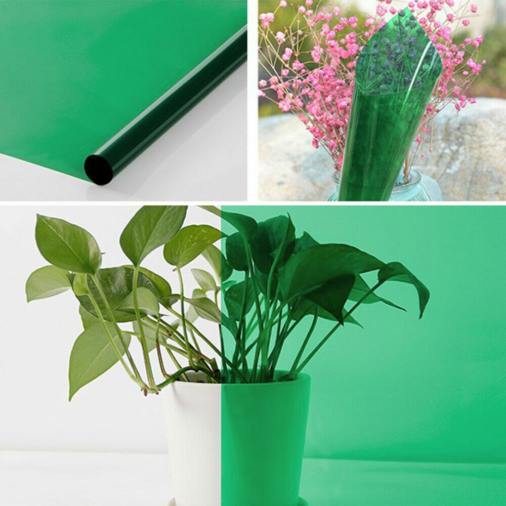 Colored Window Films Self Adhesive Window Glass Tint Vinyl Anti UV 23.6″x39.3″