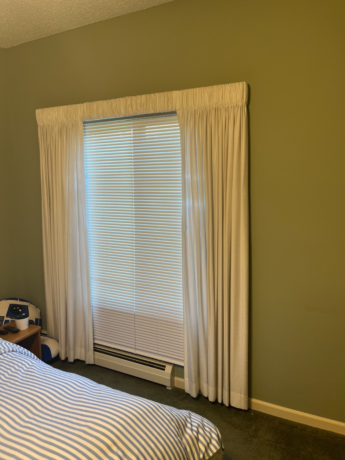 Cream White Textured Curtain Panels Drapes Pair With 2 Tassel Tiebacks Set