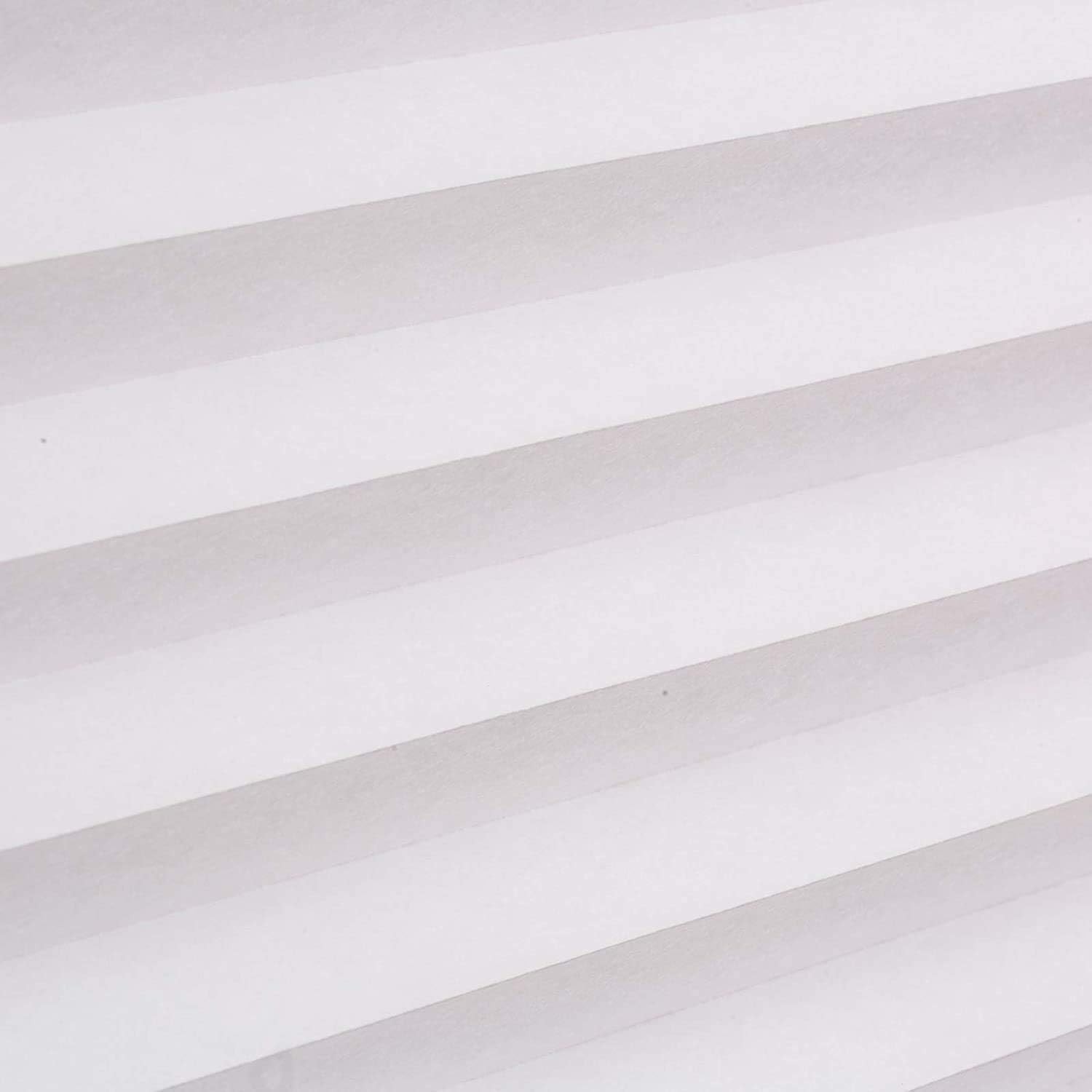 Temporary Paper Venetian Blind Shade 36 inches wide x 72 inches high White