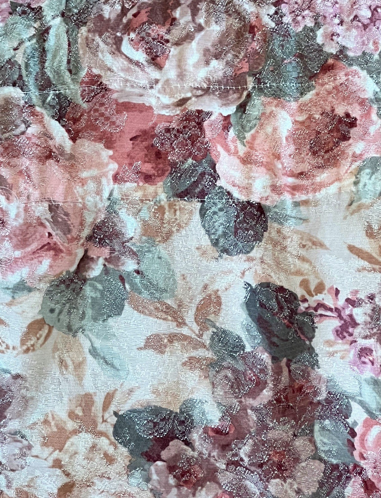 Croscill Cotswold Arbor Rose Valance Set Shabby Chic, Cottage, Farmhouse 7 Pcs