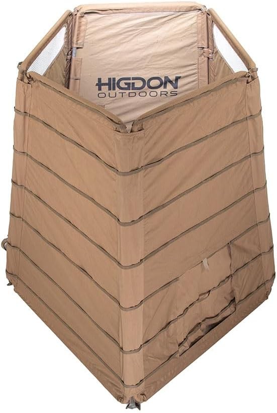 H-Frame Panel Blind (Dirt) | 6- Sided Hybrid Panel Blind | Customizable