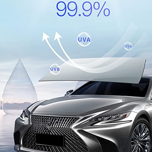 70% VLT Windshield Glass Film Sun Blocking Anti UV Nano Ceramic Tint 60″x3.2ft