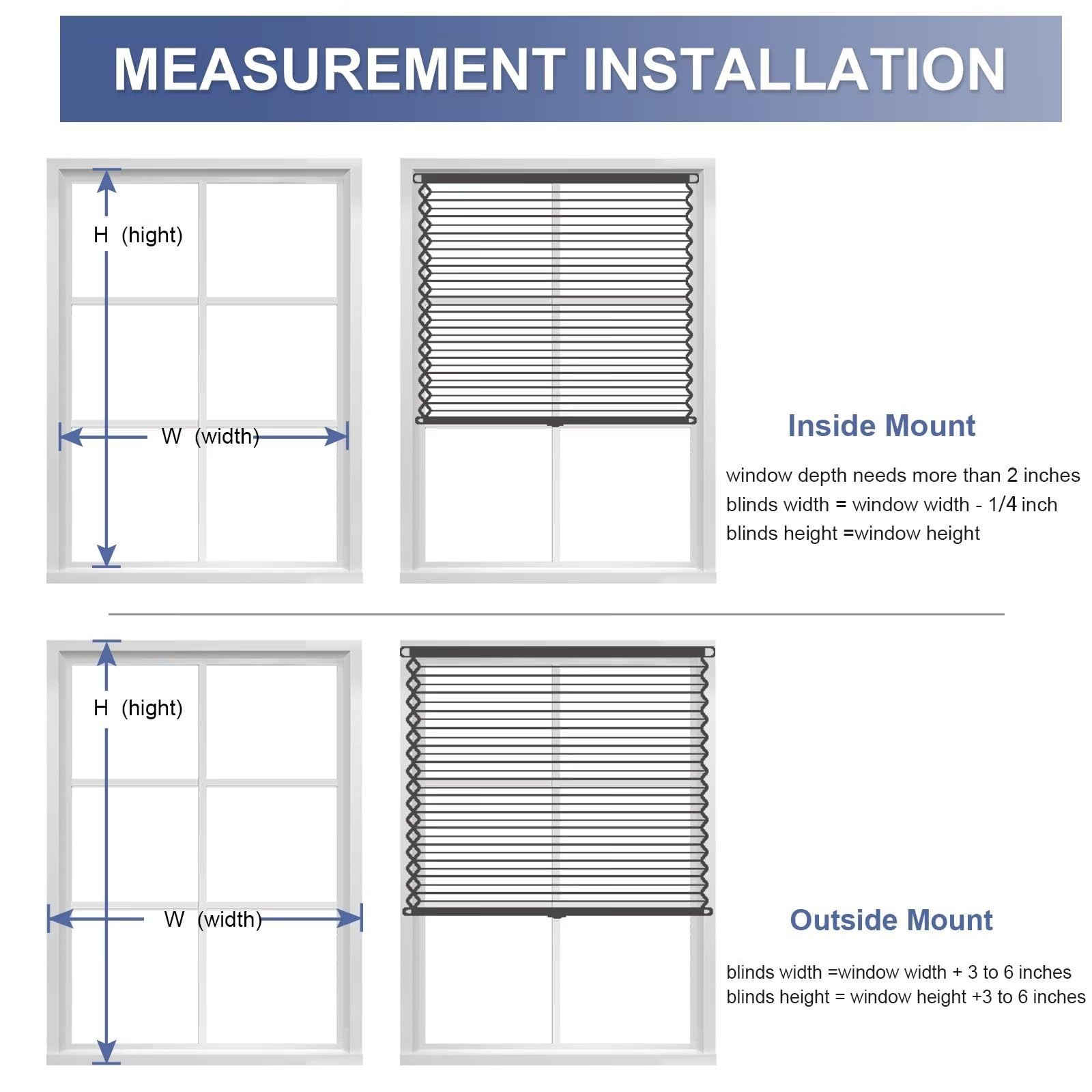 Myshade Cellular Shades Cordless Light Filtering Windows Blinds For Bedroom