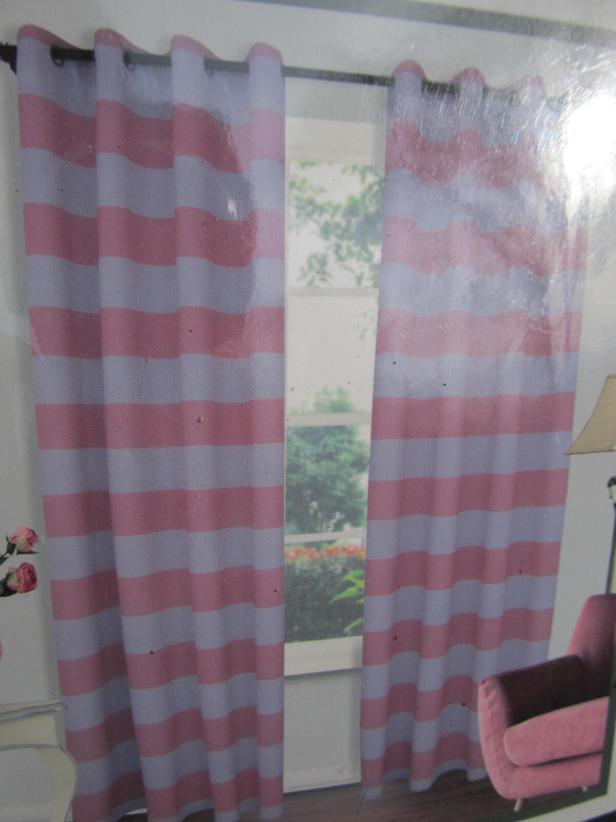 Thermal Grommet Window 2 pcs Curtains 52″ x 64″ Chambury Case Home Drapes