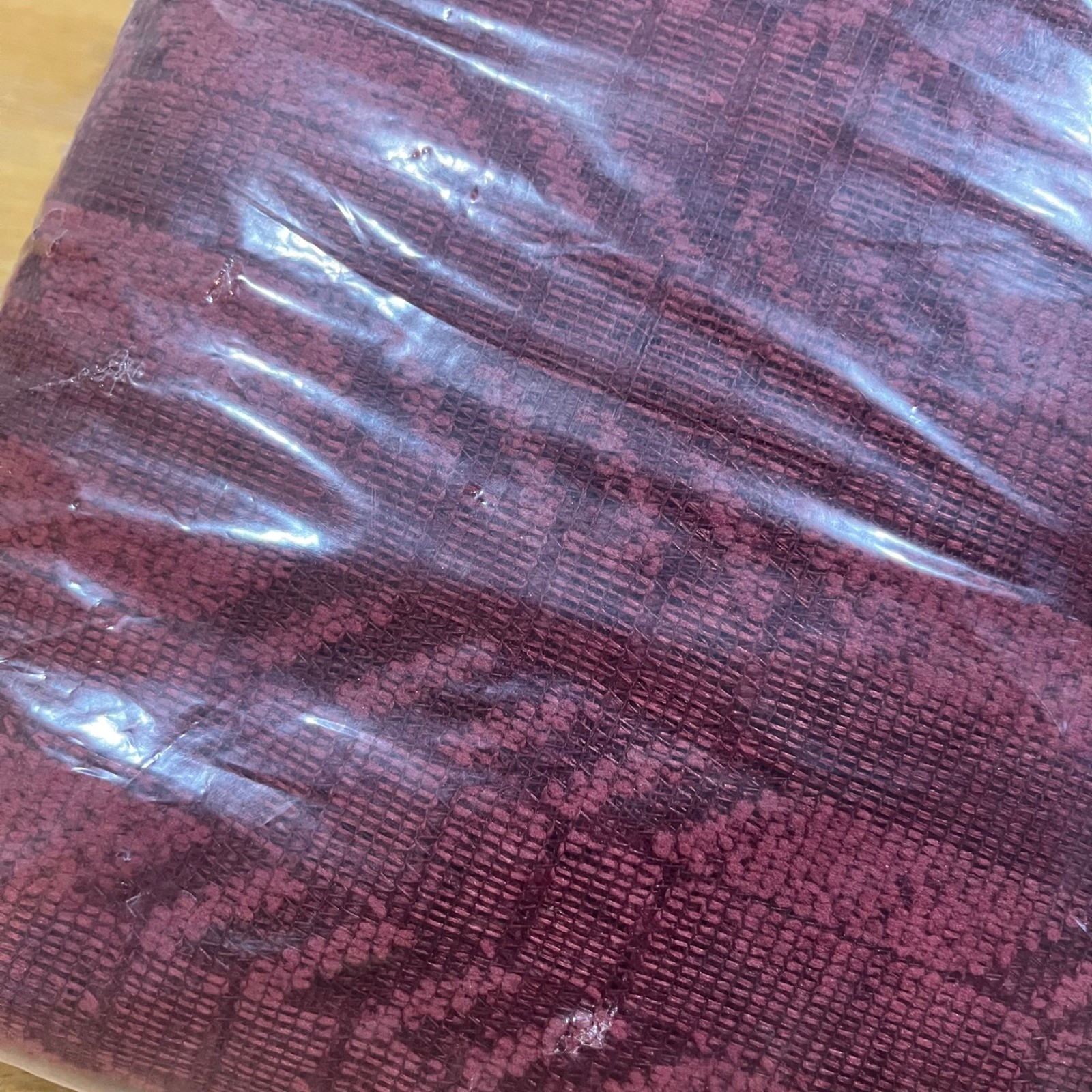 Beacon Looms Variations 5 Piece Curtain Set Burgundy 60×81 Valance Panels 4390