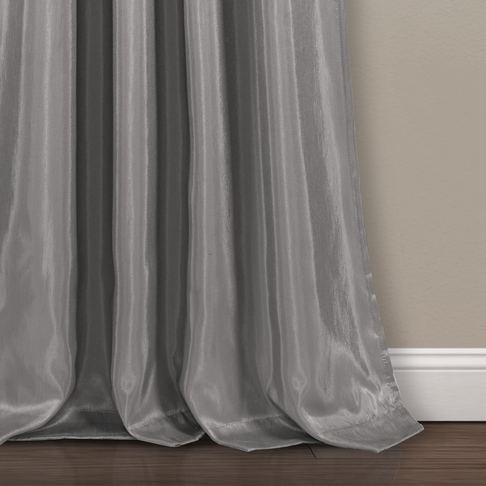 Night Sky Window Curtain Panel, Single, 42″ W x 95″ L, Black & Gray – Sequin …