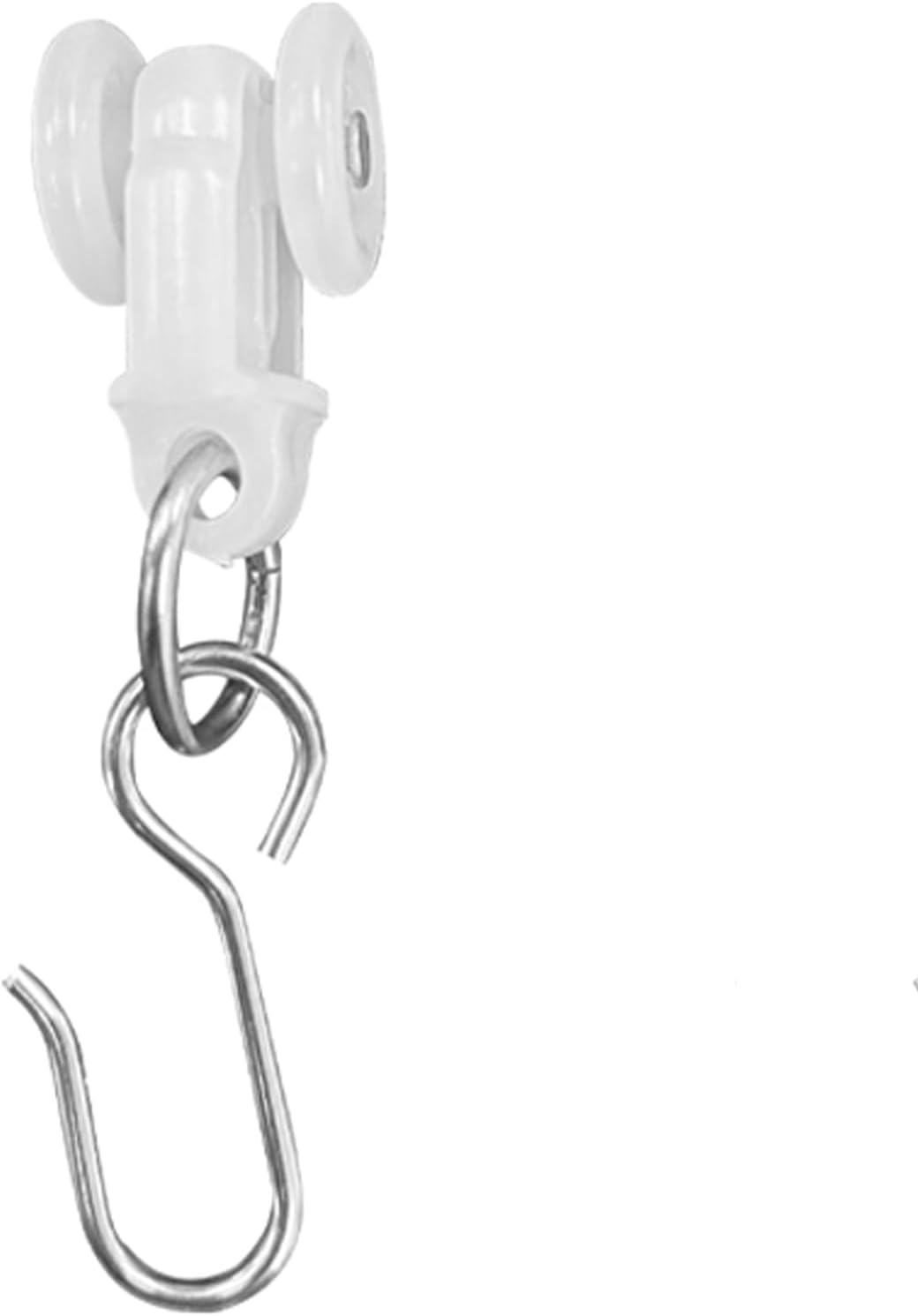 10 Pcs Roller Hooks for Curtain Track, Smooth Quiet Glider Rollers and Hooks …