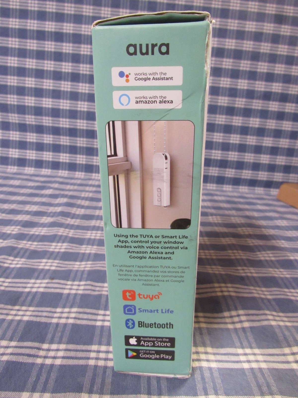 Aura Roller Smart Shade Driver Automate Existing Blinds Store Display FREE SHIP.