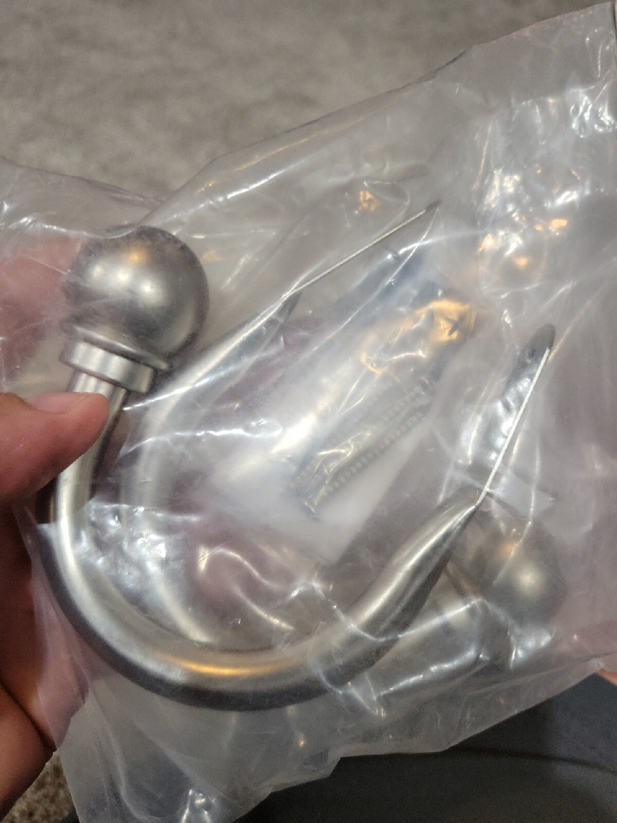 Springs Window Fashion 2 Pack Satin Nickel Curtain Ball Holdbacks
