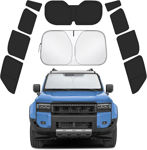 Car Window Shades for Toyota Fit Land Cruiser Prado 250 2024-2025