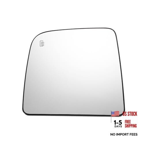Car Rearview Left Driver Side Upper Part Mirror Glass Replacement W/Backing