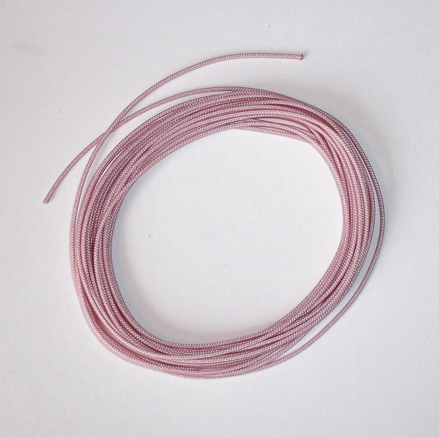 5 yards (15 feet) 1.4mm PINK LIFT CORD for Pleated Cellular Shades & Mini Blinds