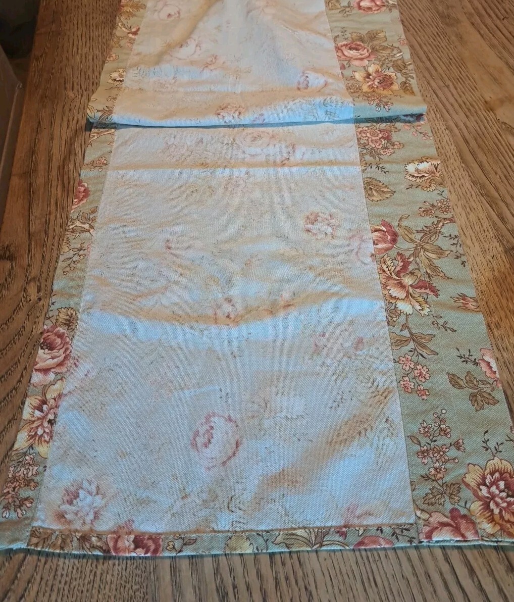 Vintage Handmade Cottagecore Boho Style Rod Pocket Valance – 13.5″ x 50″