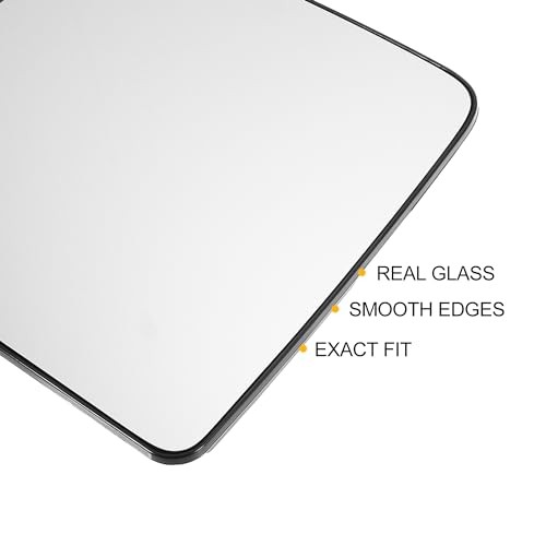 Car Rearview Left Driver Side Upper Part Mirror Glass Replacement W/Backing
