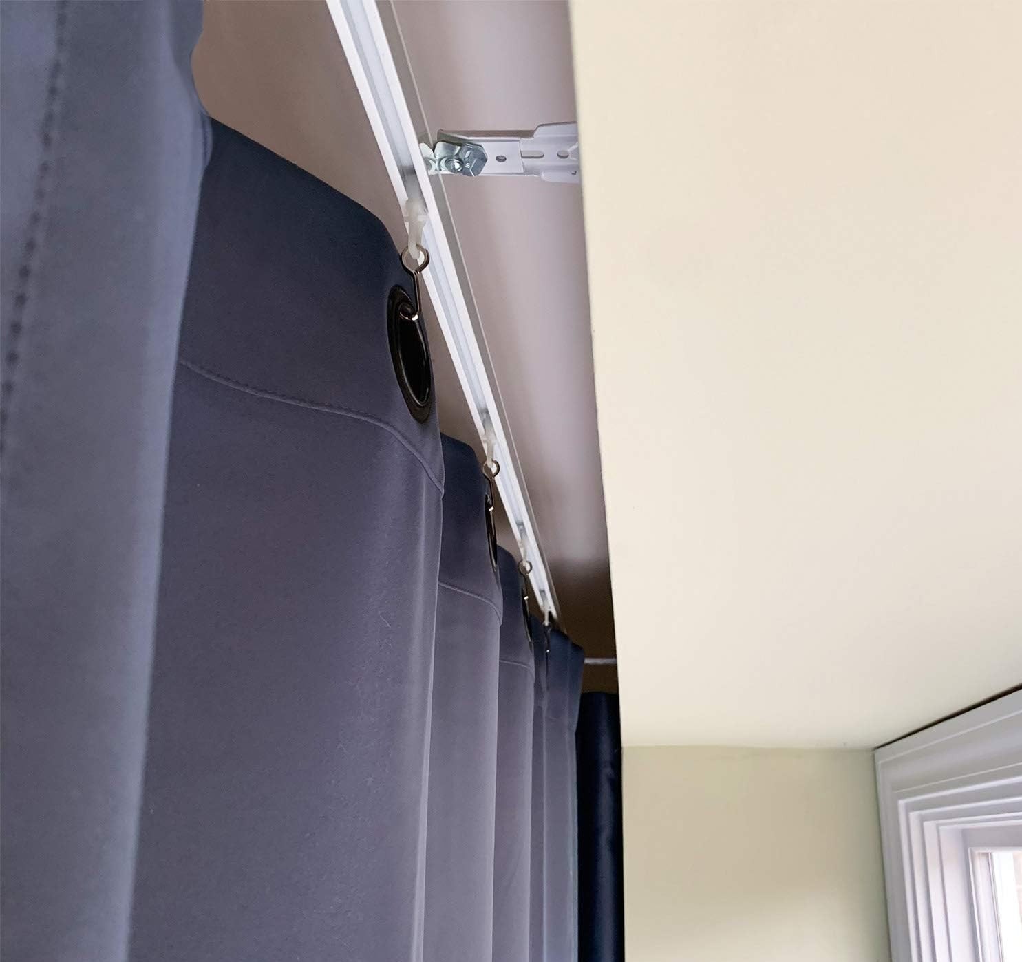 Room/Dividers/-Mounted Drapery Track Roller Hooks -Ball Bearing Carriers