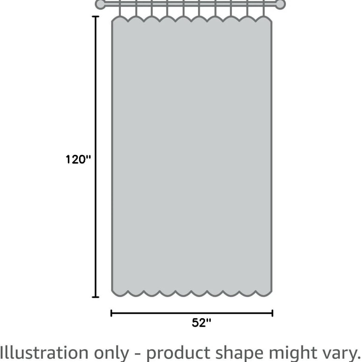 BGment Curtains 2 Panels Teal New 52×120