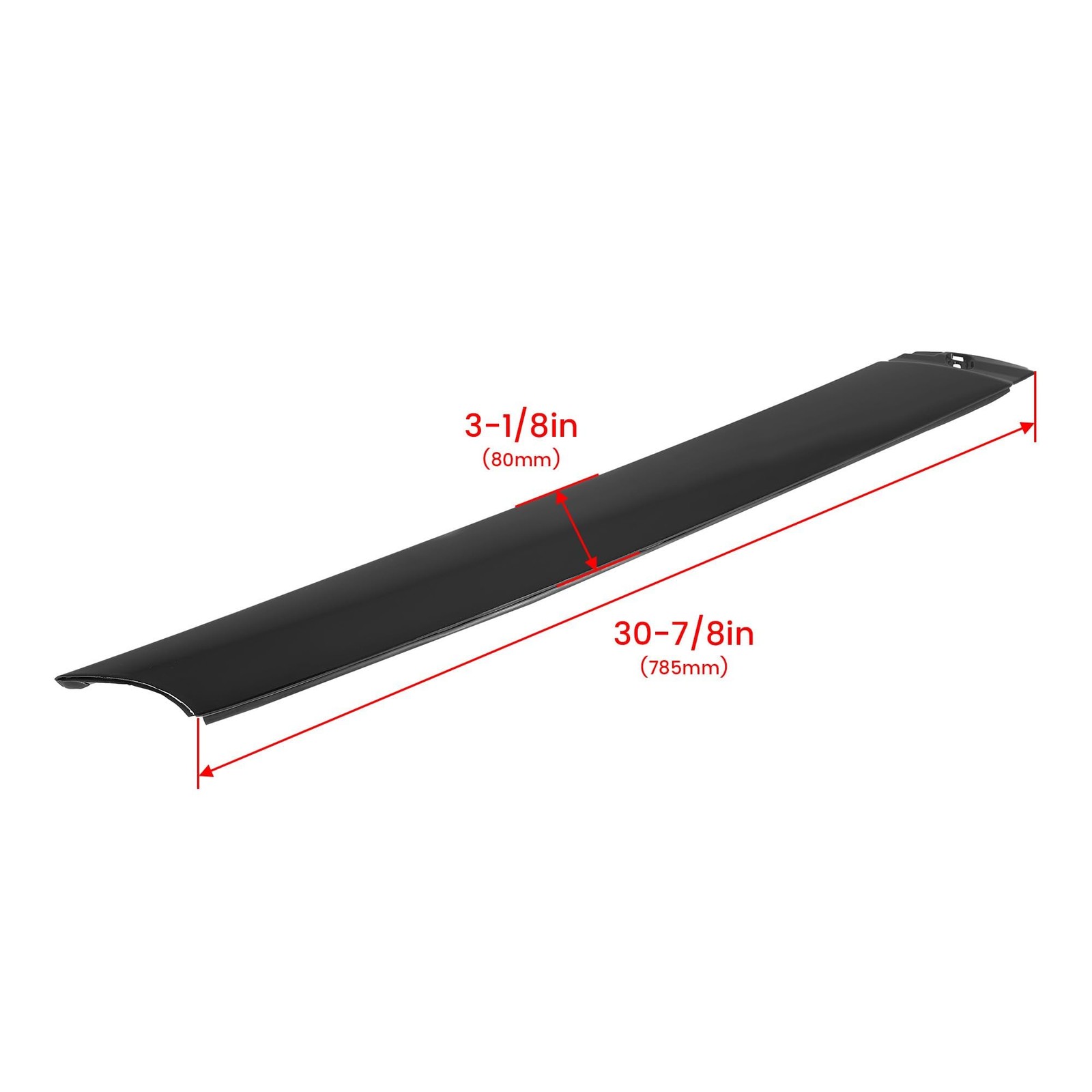Hecasa Windshield A-Pillar Trim Compatible 2012-2017 Hyundai Veloster