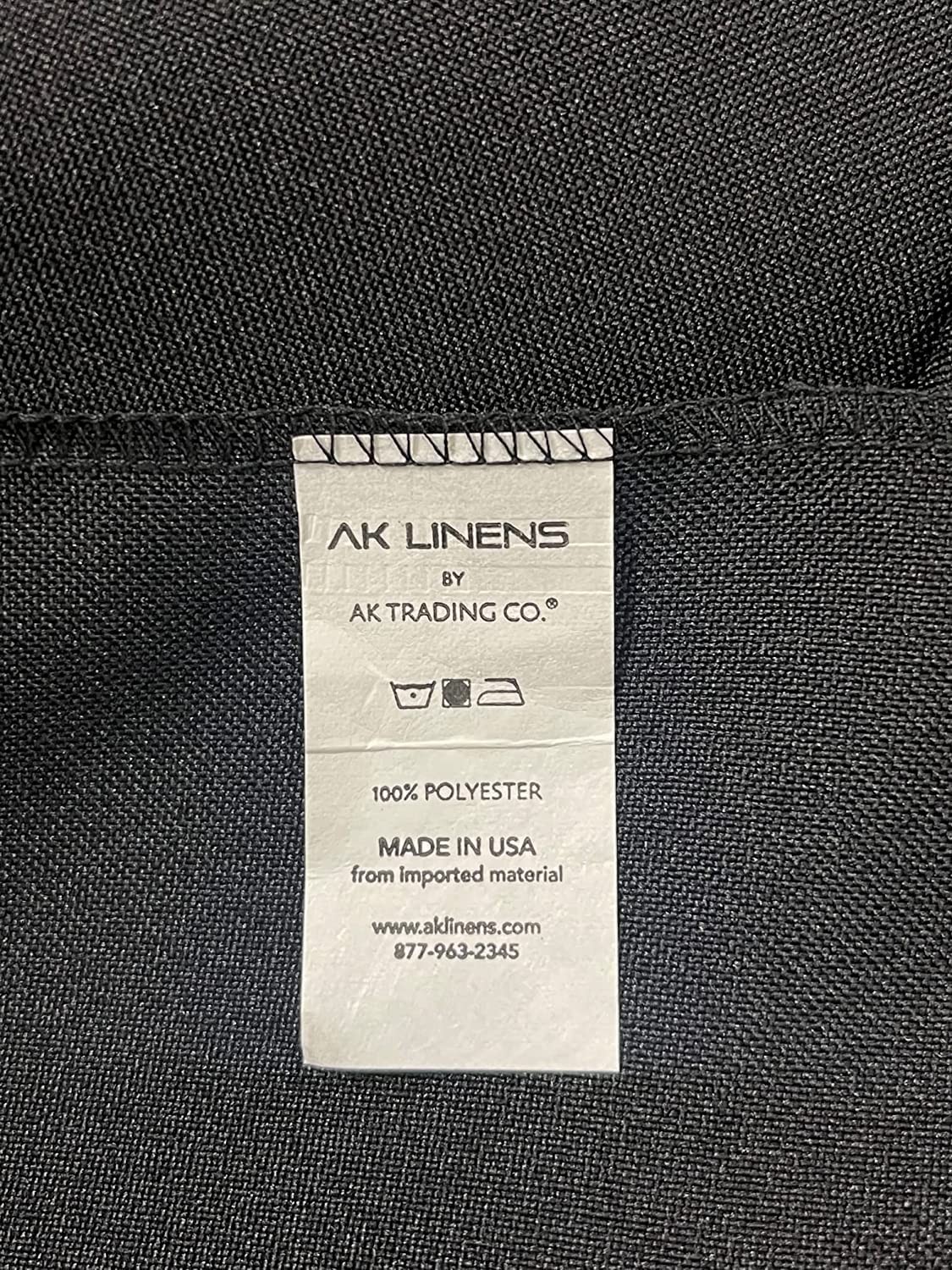 AK Trading Co. Backdrop Drapes 10 ft x 8 ft Olive Green Polyester Curtains