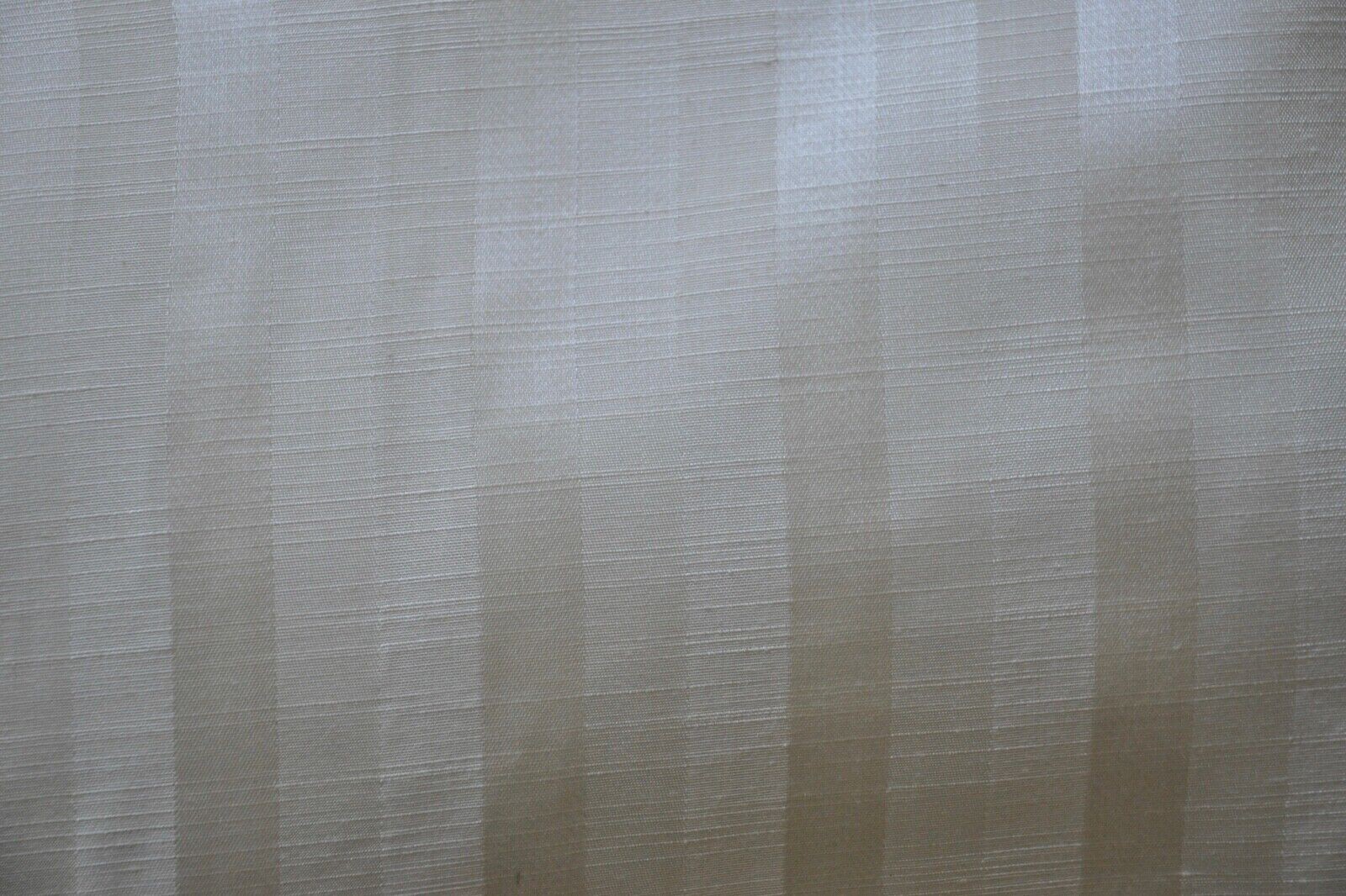 Two “Chaps” Rod Pocket Panels cream stripe Panels 54” W X 84” L Drapes Curtains