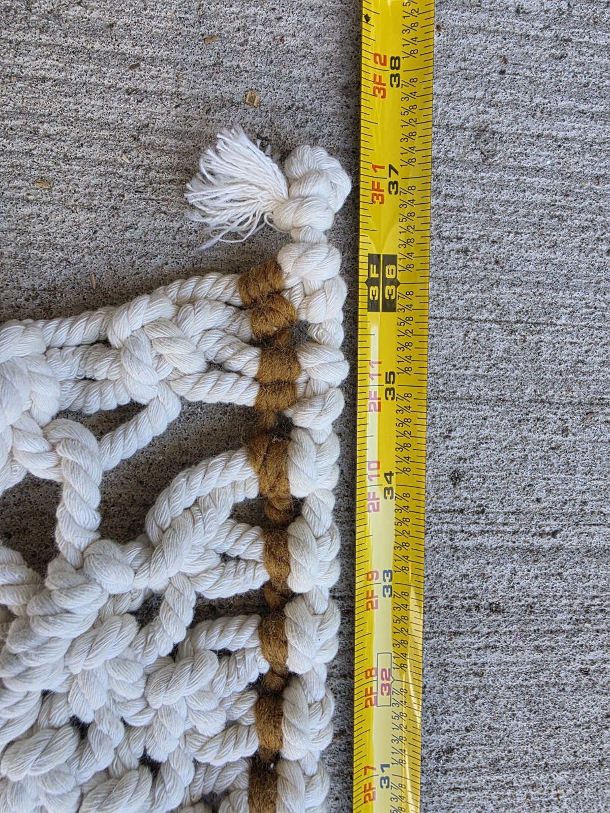2 Crocheted Home Decor For Wall Or Used As Curtain Valences