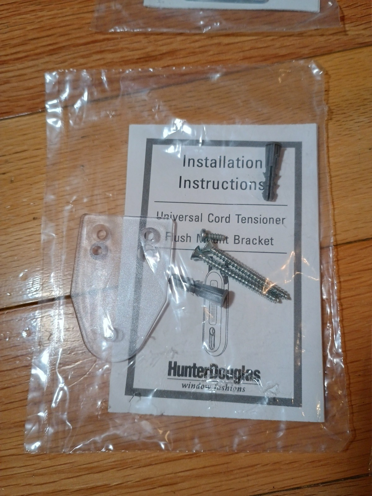4 Packs! Universal Cord Tensioner Flush Mount Bracket Kit. Hunter Douglas Window