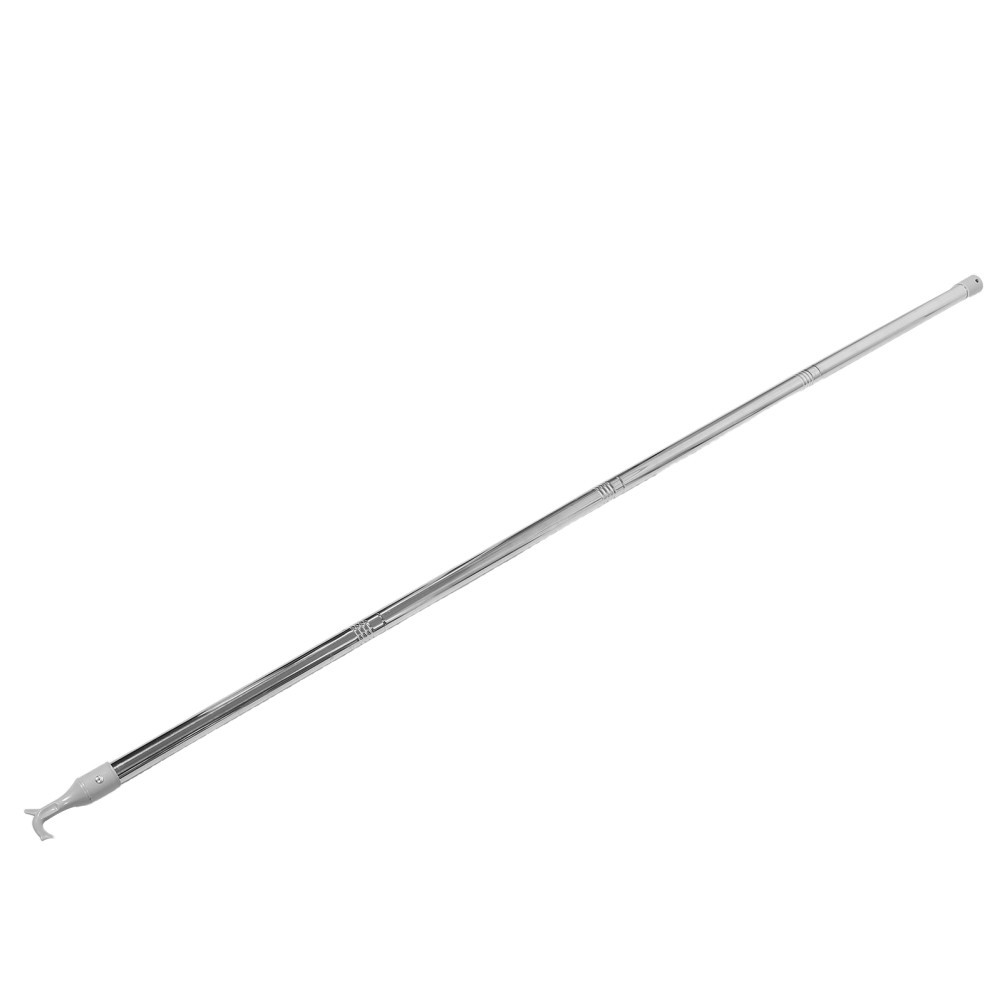 Skylight Pole With Hook: Adjustable Curtain Pull Wand – – Telescoping Stainless