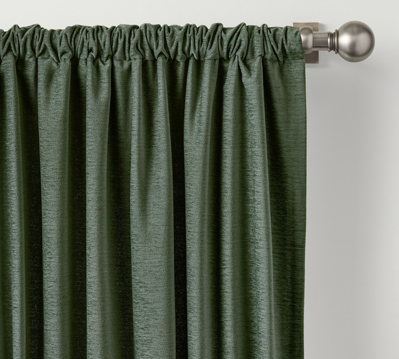 New Pottery Barn Cozy Cloud Drapes 50″ x 108″ Set of 2 ~Hunter~