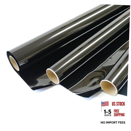 2PLY 5% VLT 24″ in x 5′ Ft (24in x 60in) Heat & UV Block 24in x 5Ft