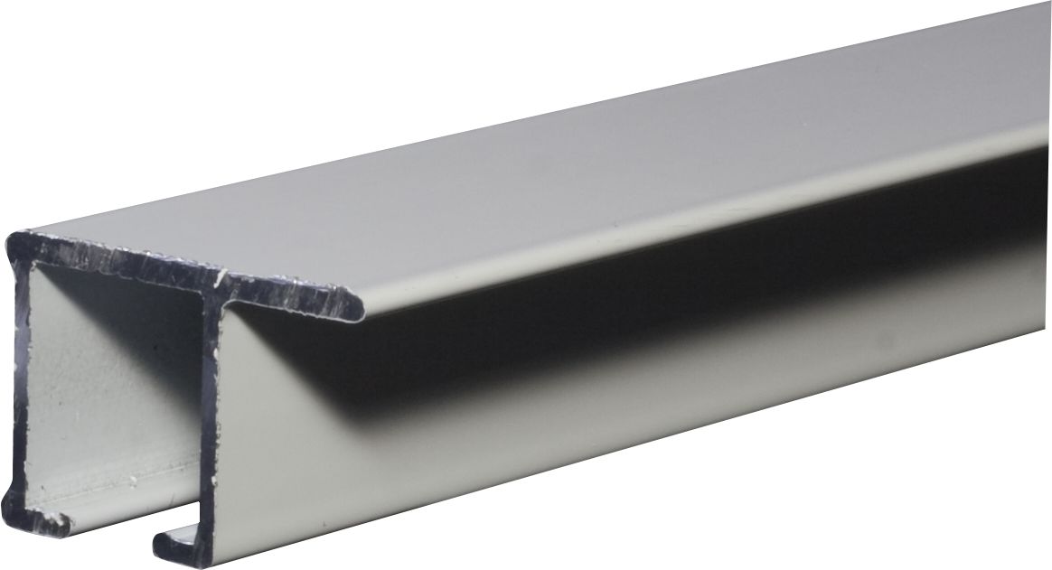 Residential Curtain Track Kit – Ceiling – White- 8 ft – No Brackets Required
