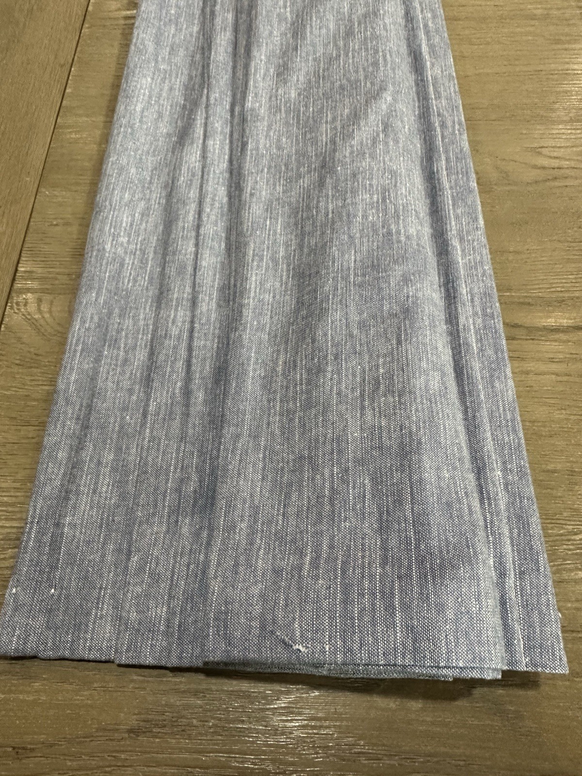 Pottery Barn Kids Evelyn Roman Shade chambray blue 32×64 Replacement Hardware