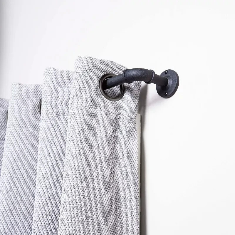 Kenney Bronn 3/4″ Standard Decorative Window Curtain Rod 66″-120″ length