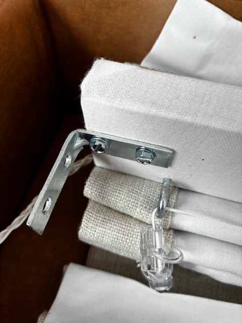 Belgian Linen Roman Shades – 2- Size 35 wide x 45 long 1- Size 24 wide x 36 long
