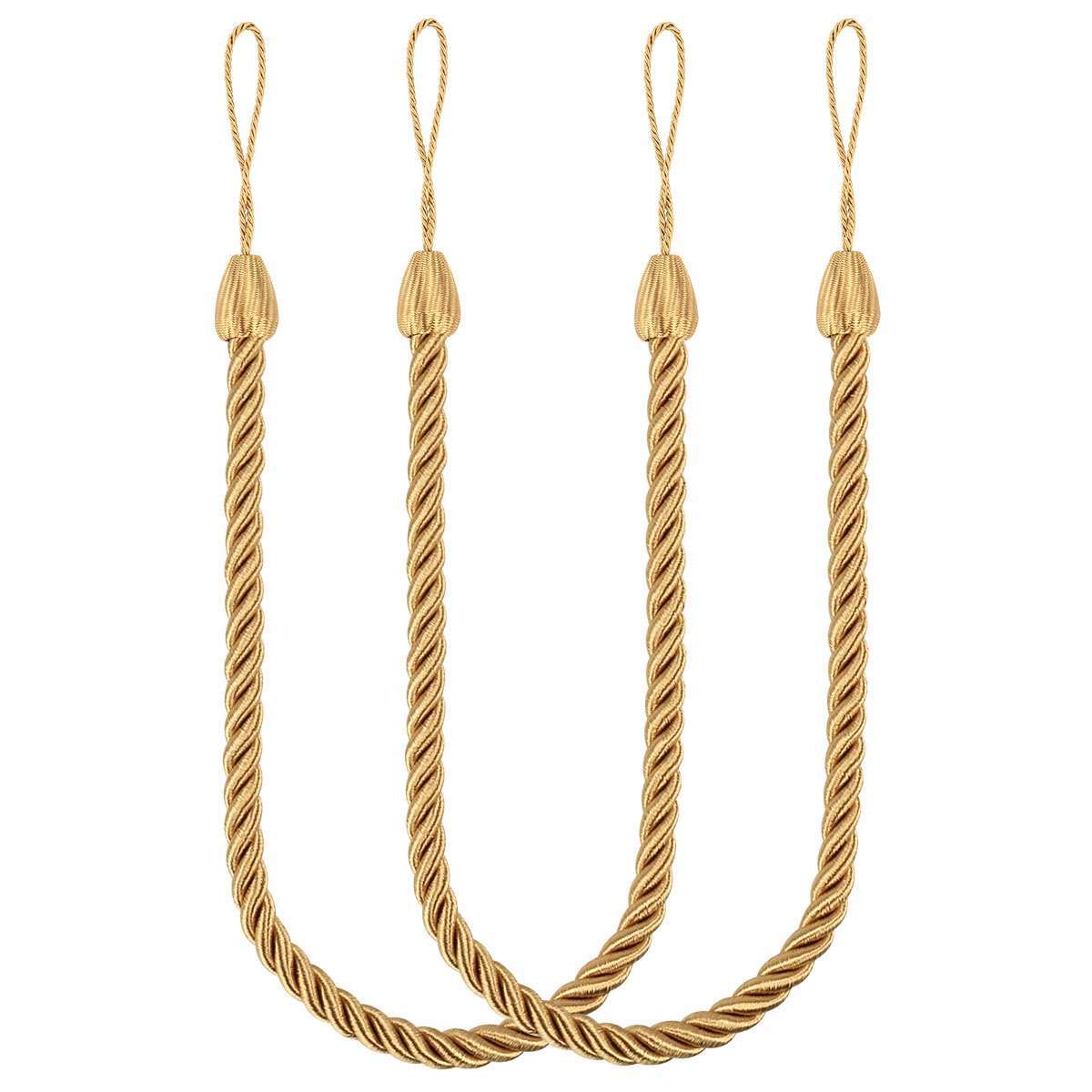 2 Pack Durable Curtain Tie Ropes Holder Tieback Window Tie Backs Home Decoration