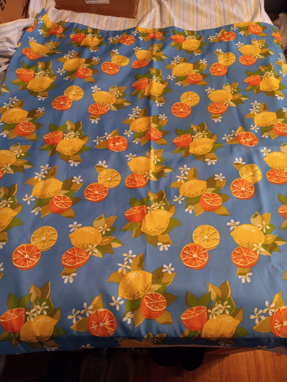 Pretty Lemon & Oranges Curtains * New – Kitchen Fruit Fabric