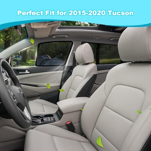 Tucson Window Shades for 2015-2020, 4PCS Side Window Sun 2015-2020 Tucson