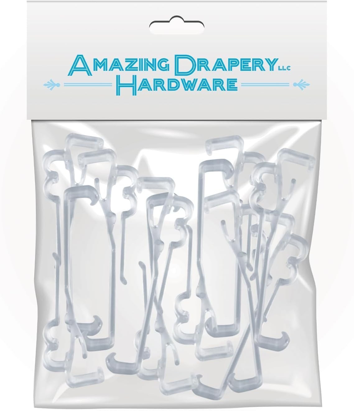 3.0 Inch Clear Valance Clips for Blinds & Window Shades, 10-Pack – Sturdy Pla…