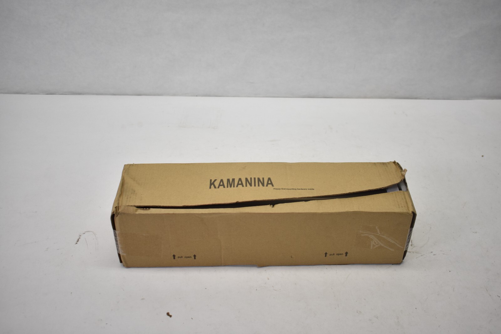 Kamanina 1″ Curtain Rod Adjustable 30″ To 88″ Black Single Rod Assembly Drapery