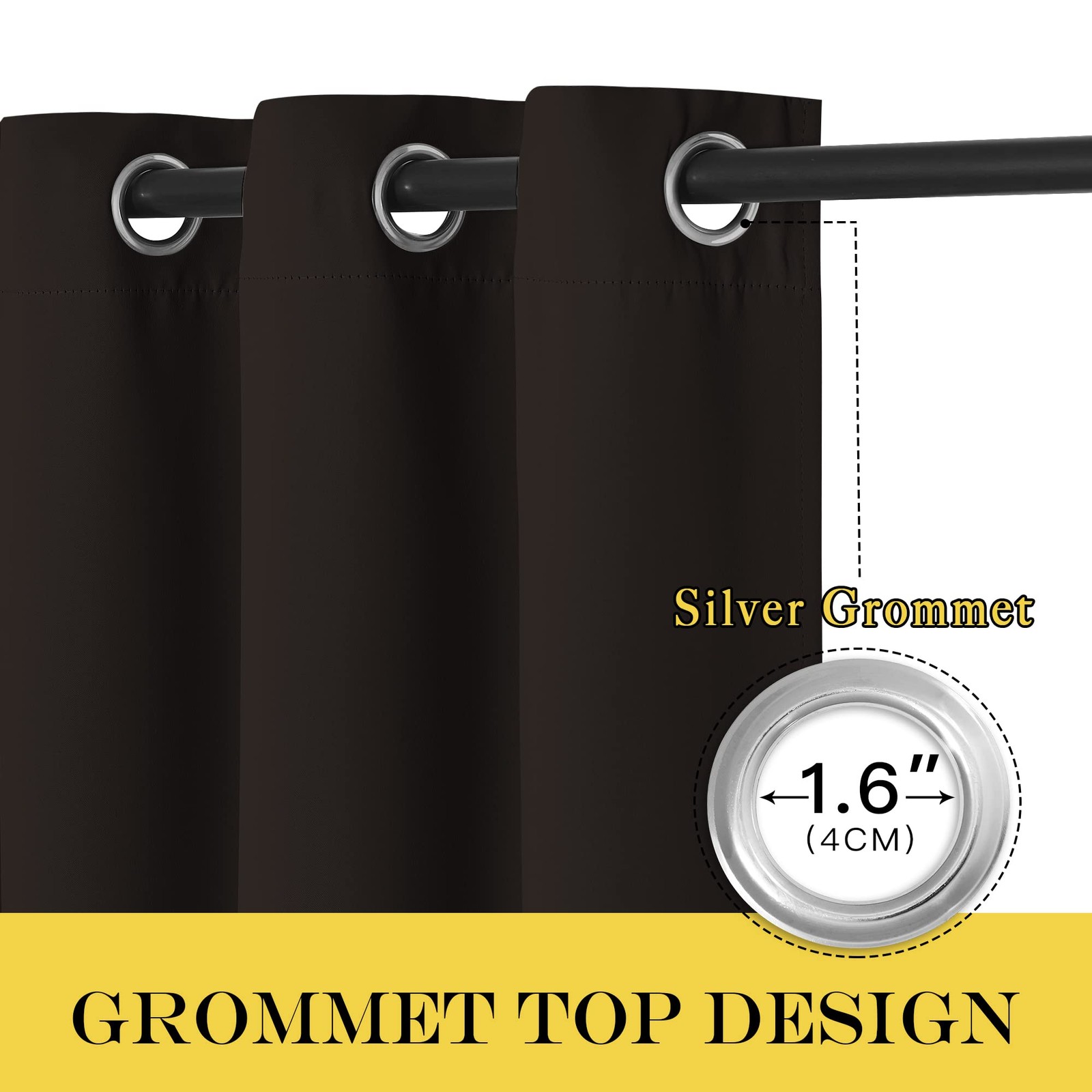Sliding Glass Door Curtains – Thermal Insulated, Vertical Blinds, 100″x84″ To…