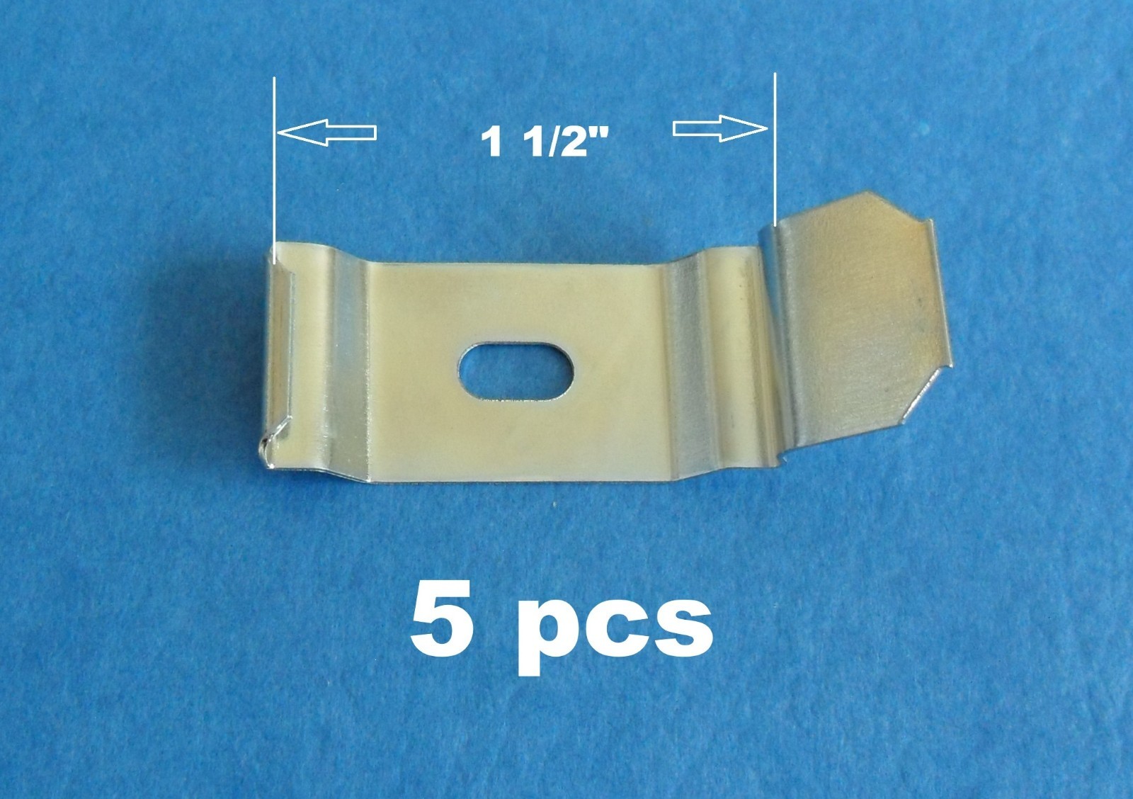 5 pcs Vertical Blinds C Clip Ceiling Mount Install Bracket For 1 1/2″ Rail