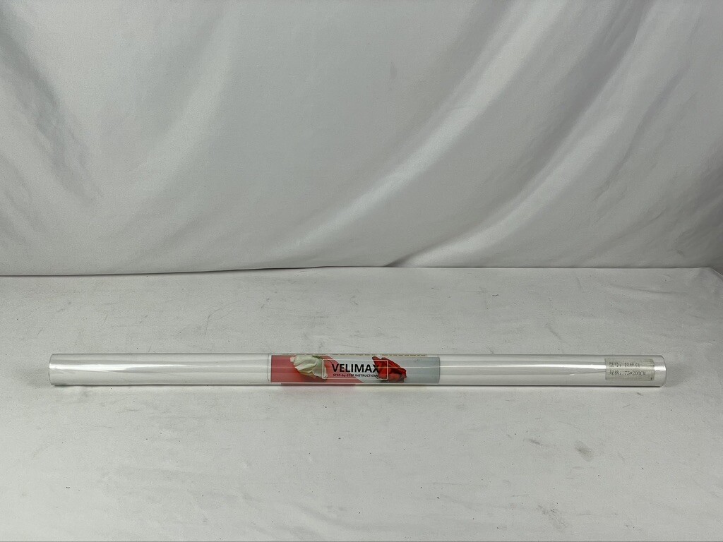 Velimax Static Window Cling in White Silk 29.5×6.5