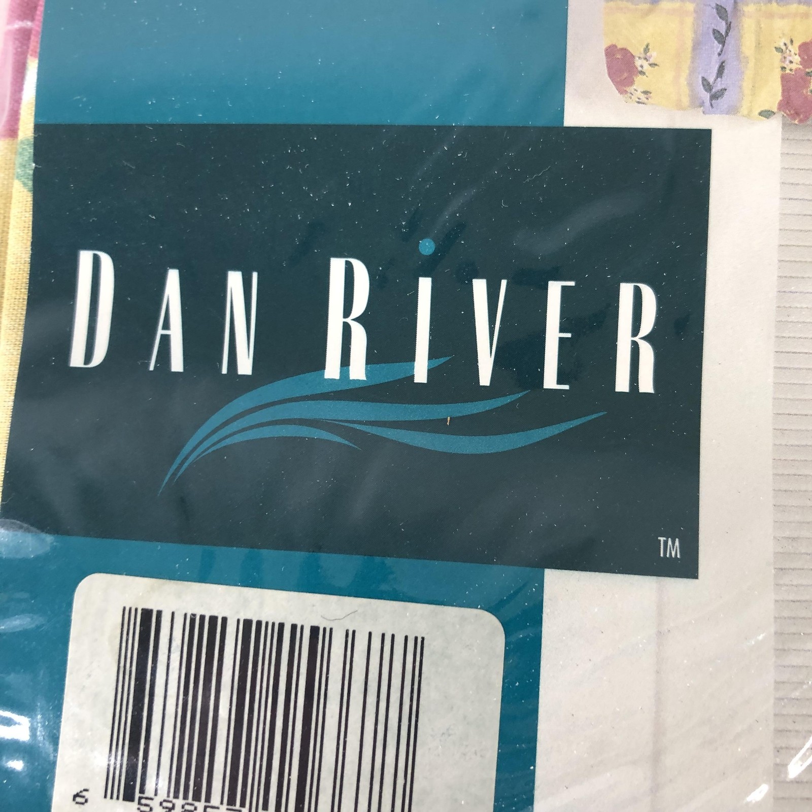 Dan River Bordeaux Balloon Valance Window Treatment 36-48in Floral Farmhouse VTG
