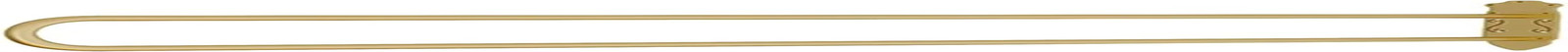 Gold U-Shape Partition Curtain Rod for Stylish Room Dividers – 6.56Ft