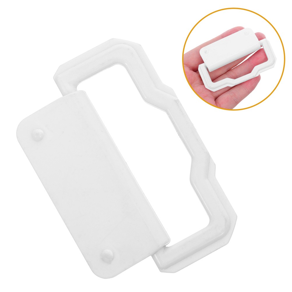 Fresh Curtain Accessories Plastic Pull Handle Food Bottom Rail Clamp