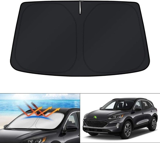 Custom Fit Windshield Sun Shade for 2020-2024 Escape Accessories Window Shade Su