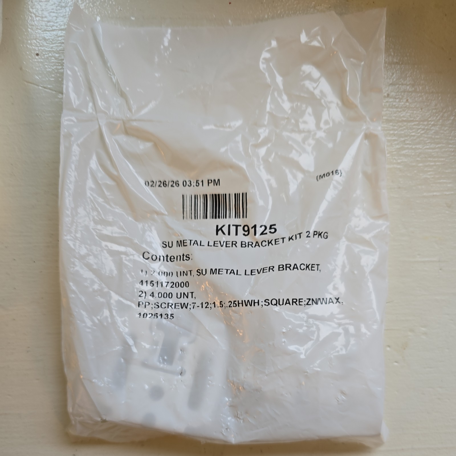 NEW Hunter Douglas BRAND Metal Mounting Brackets Silhouette (2 in Bag) Kit 9125
