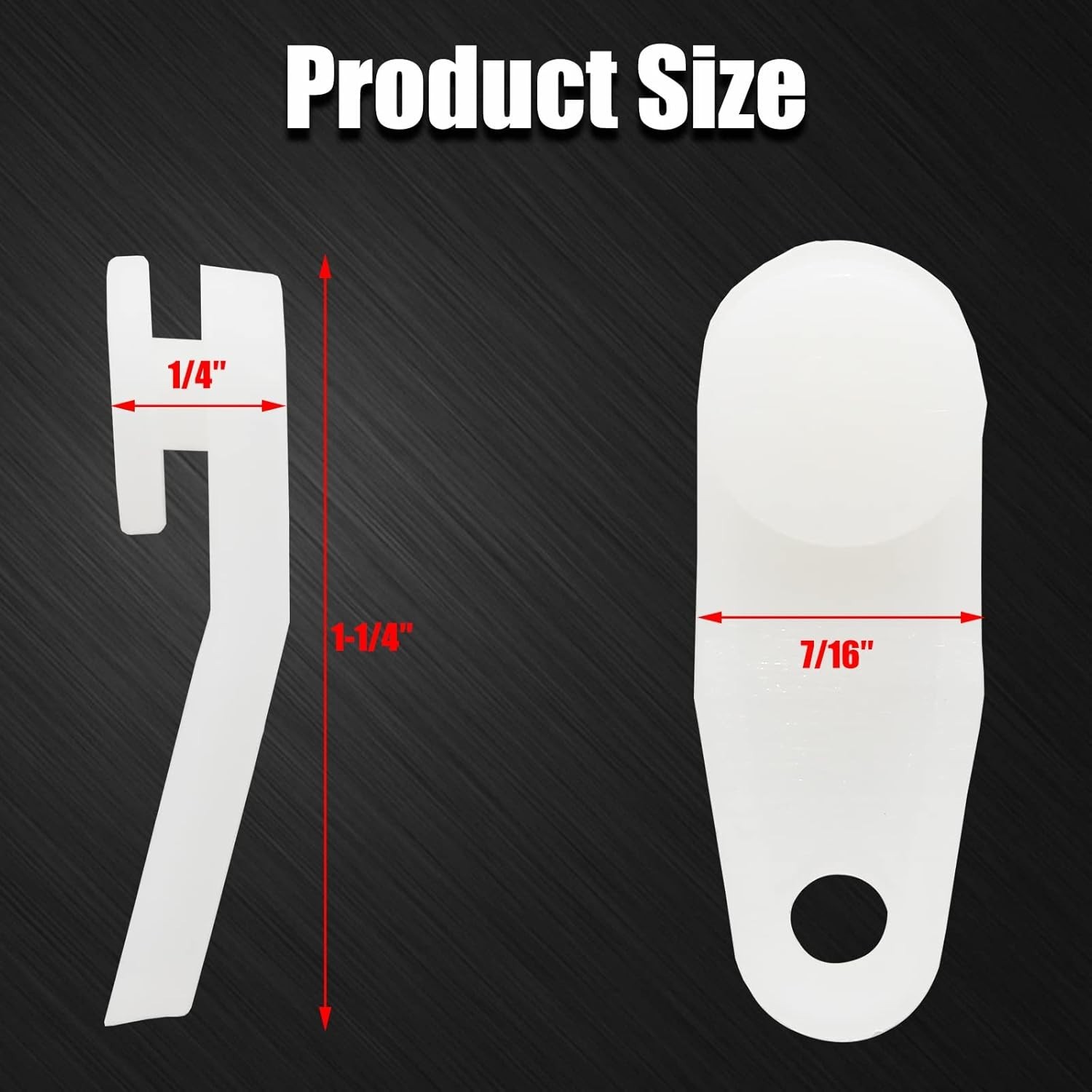 Traverse Rod Slides Curtain 50Pcs Replacement Plastic Curtain Track Glider Hook