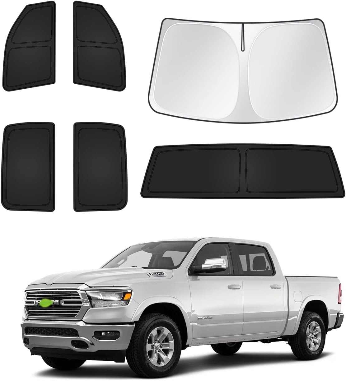Sunshades for Dodge Ram 1500 2019-2025 2026 Dodge Ram 1500 2019-Present