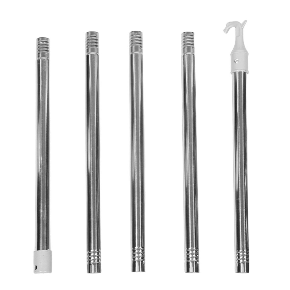 Ceiling Curtain Rod Skylight Pole with Hook Attic Pull Blind Wand Tool