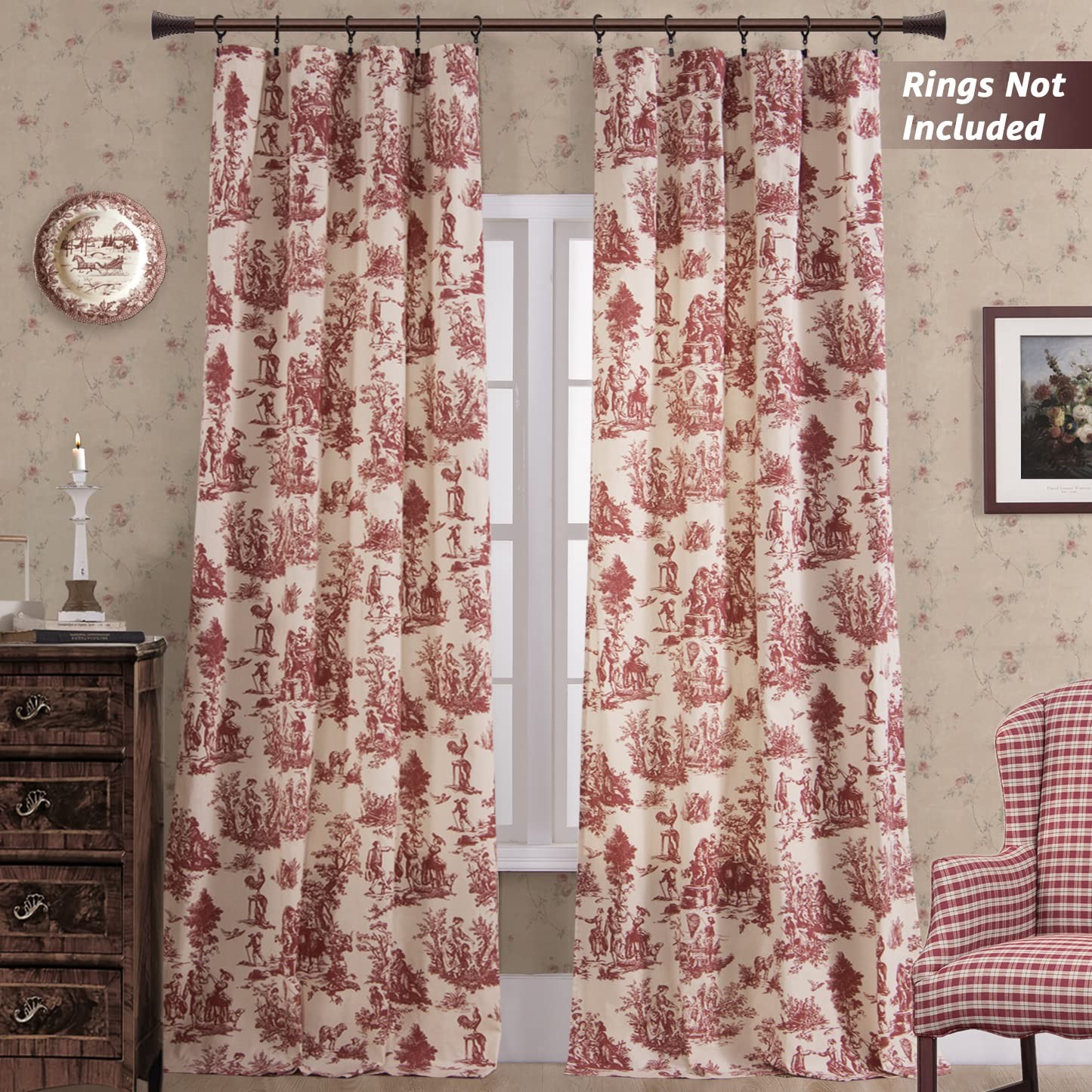 Xtmyi 108 Inch Curtains 2 Panel Set For High Ceilingextra Long Large Semi Sheer